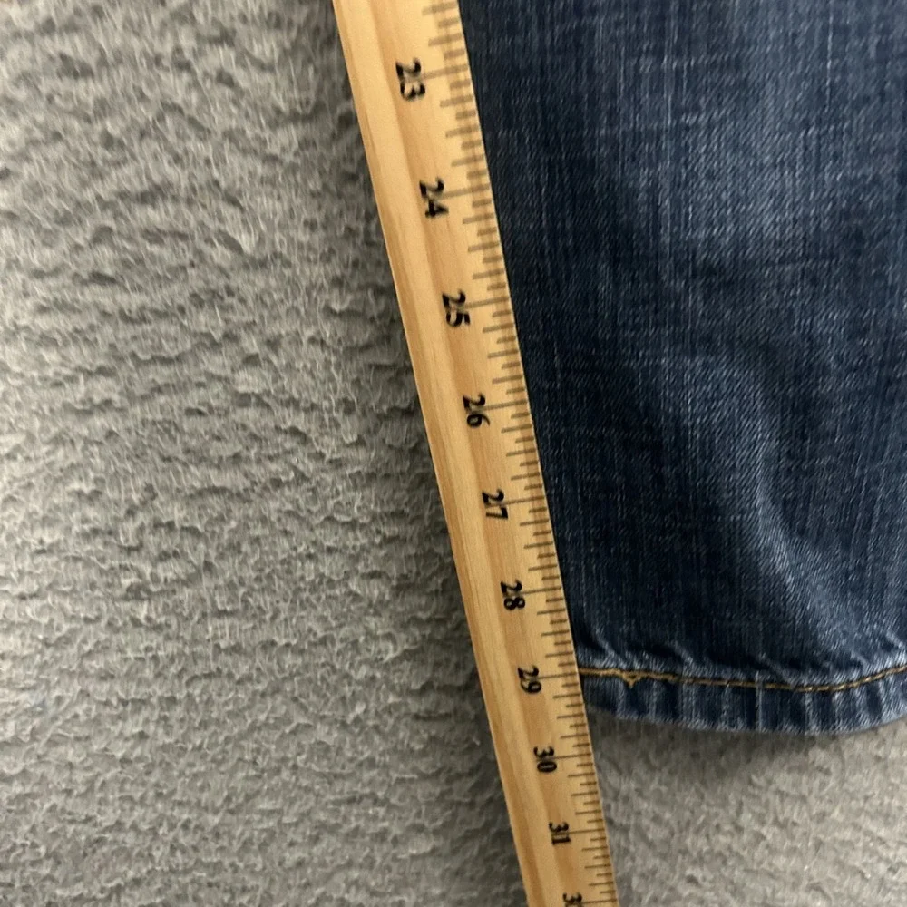 Levis Jeans Mens 30x30 Blue‎ Denim 505 Straight Leg American Work Medium Wash